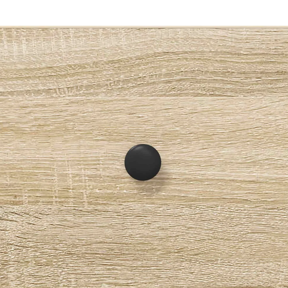 vidaXL Nachtkastje Sonoma Eiken Bewerkt hout