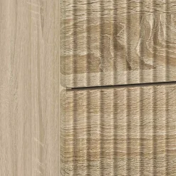 vidaXL Nachtkastje Sonoma Eiken 43 x 34,5 x 47,5 cm Bewerkt hout