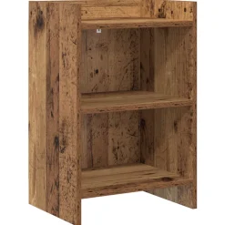 vidaXL Nachtkastjes Oud hout 40 x 30 x 60 cm Bewerkt hout