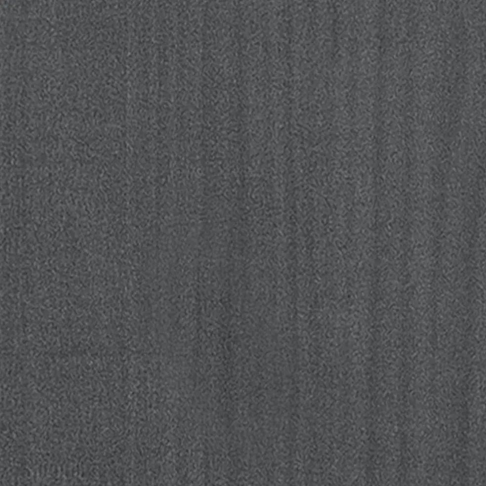 vidaXL Nachtkastjes 2 st 35,5x33,5x41,5 cm massief grenenhout grijs