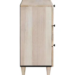 vidaXL Nachtkastje Wit 50 x 33 x 62 cm Bewerkt hout