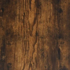 vidaXL Nachtkastje 46,5x29x61 cm bewerkt hout wit
