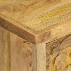 vidaXL Nachtkastje 40x30x50 cm massief mangohout