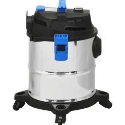 vidaXL Nat- en droogzuiger 1200 W 20 L zilverkleurig