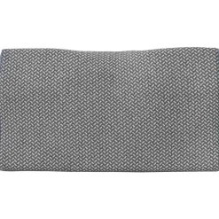vidaXL Nek kussen Grijs Traagschuim 59 x 34 x 12 cm