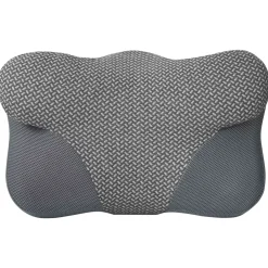 vidaXL Nek kussen Grijs Traagschuim 58 x 36 x 13 cm