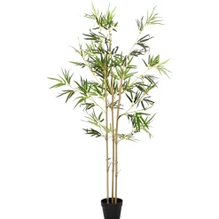 vidaXL Nepp Bambo Boom Groen 55 x 16 x 150 cm Stof en Bamboe