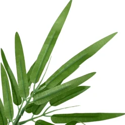 vidaXL Nepp Bambo Boom Groen 90 x 14 x 80 cm Stof en Bamboe