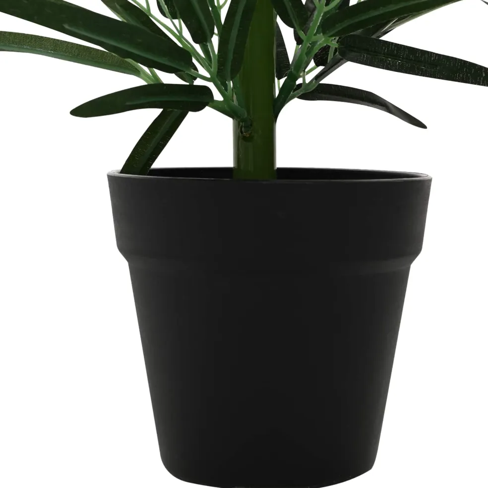 vidaXL Nepp Bambo Boom Groen 90 x 14 x 80 cm Stof en Bamboe