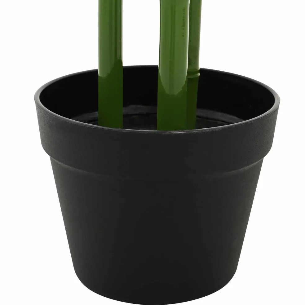 vidaXL Nepp Bambo Boom 2 st Groen 60 x 18 x 190 cm Stof en Bamboe