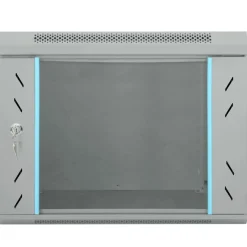 vidaXL Netwerk kabinet met opslag Grijs 53 x 60 x 45 cm Staal
