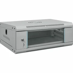 vidaXL Netwerk kabinet met opslag Grijs 53 x 35 x 21 cm Staal