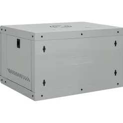 vidaXL Netwerk kabinet met opslag Grijs 53 x 45 x 30 cm Staal