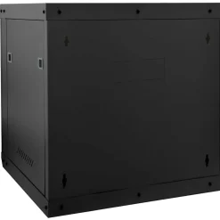 vidaXL Netwerk kabinet met opslag Zwart 53 x 60 x 60 cm Staal