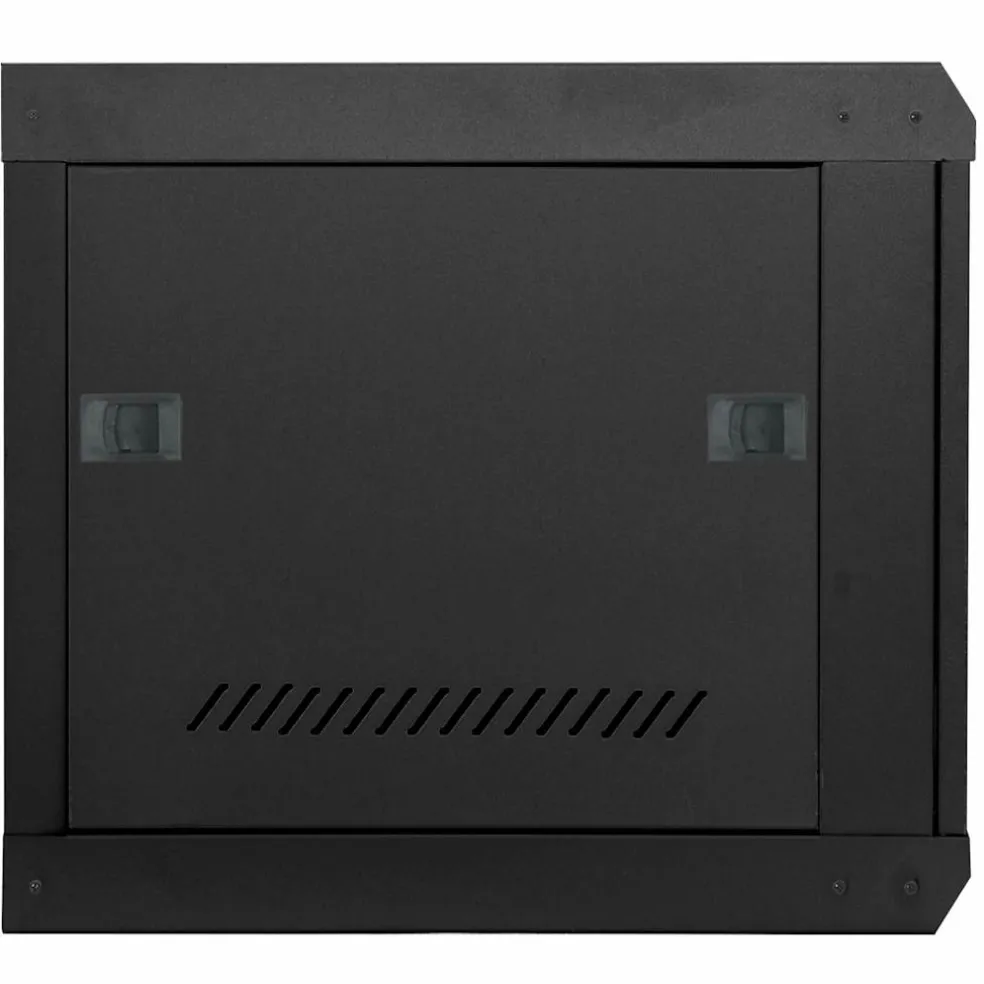 vidaXL Netwerk kabinet met opslag Zwart 53 x 60 x 45 cm Staal