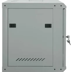 vidaXL Netwerk kabinet met opslag Grijs 60 x 45 x 50 cm Staal