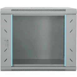 vidaXL Netwerk kabinet met opslag Grijs 60 x 45 x 50 cm Staal