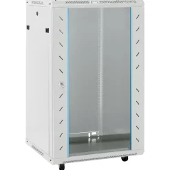 vidaXL Netwerk kabinet met opslag Grijs 600 x 600 x 1000 mm Staal