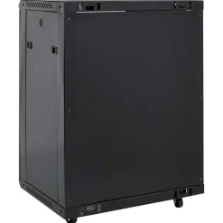 vidaXL Netwerk kabinet met opslag Zwart 600 x 600 x 1000 mm Staal