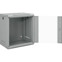 vidaXL Netwerk kabinet met opslag Grijs 53 x 45 x 60 cm Staal