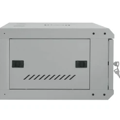 vidaXL Netwerk kabinet met opslag Grijs 60 x 45 x 28 cm Staal