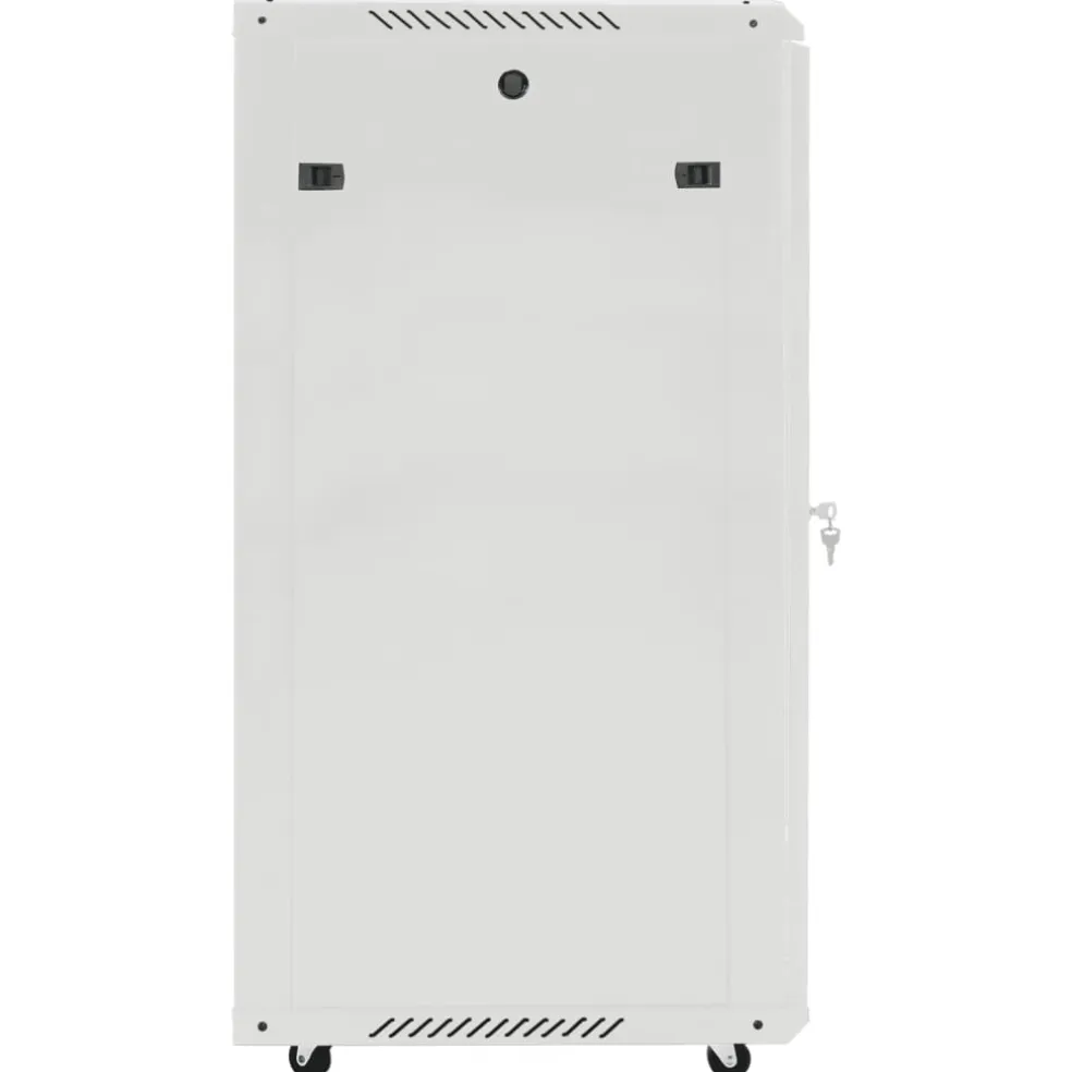 vidaXL Netwerk kabinet met opslag Zwart 600 x 600 x 1000 mm Staal