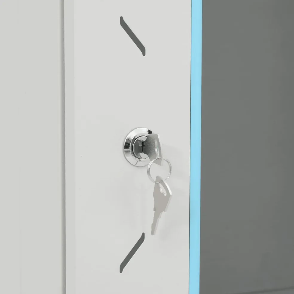 vidaXL Netwerkkast 18U 19" IP20 60x60x100 cm grijs