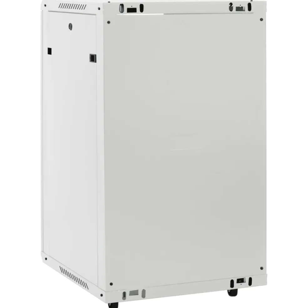 vidaXL Netwerkkast 18U 19" IP20 60x60x100 cm grijs