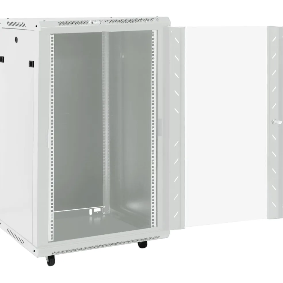 vidaXL Netwerkkast 18U 19" IP20 60x60x100 cm grijs