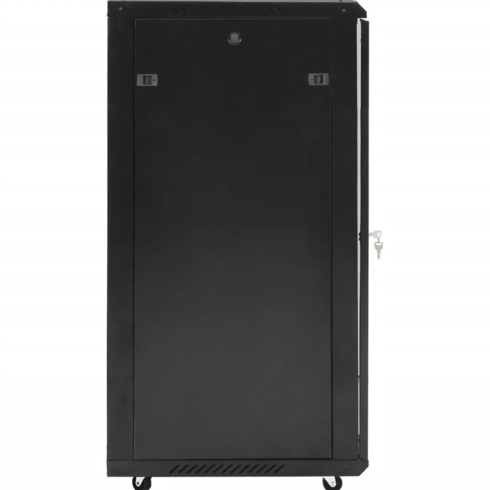 vidaXL Netwerkkast 22U 19" IP20 60x60x120 cm zwart