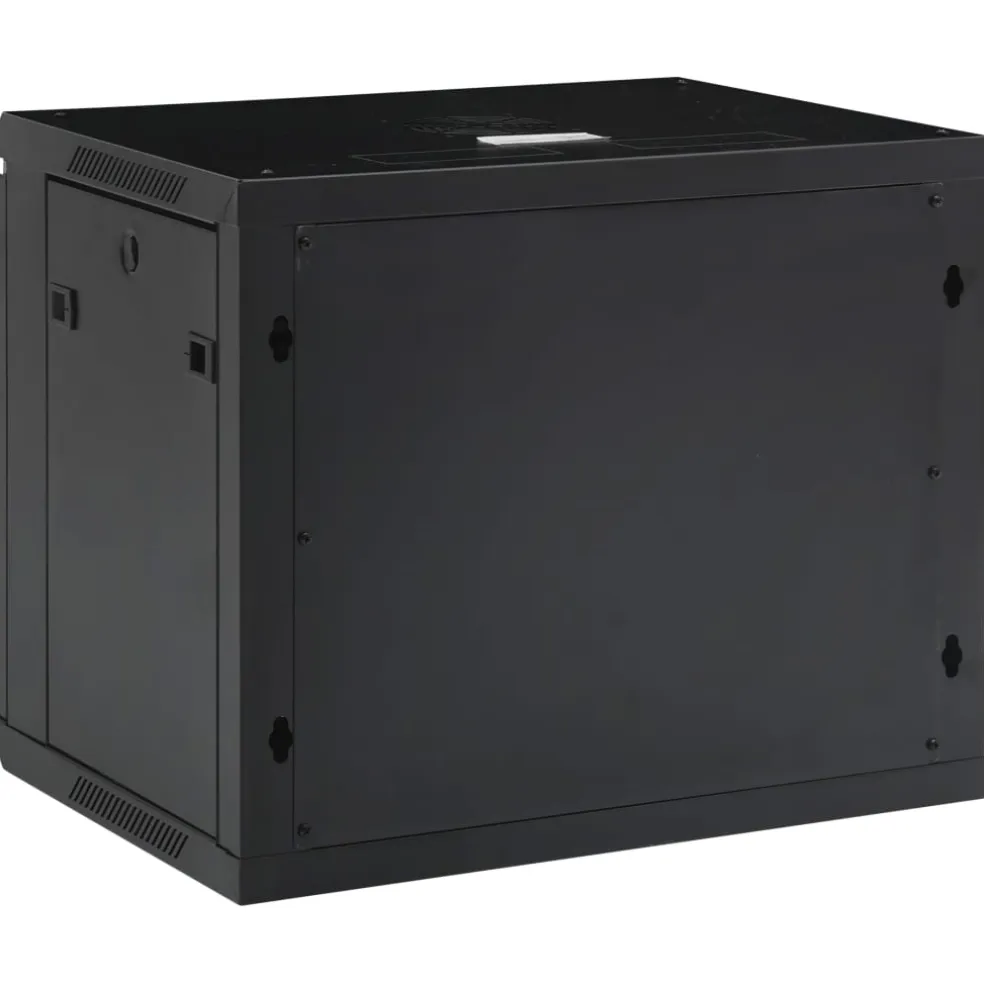 vidaXL Netwerkkast voor aan de muur 9U 19" IP20 600x450x510 mm
