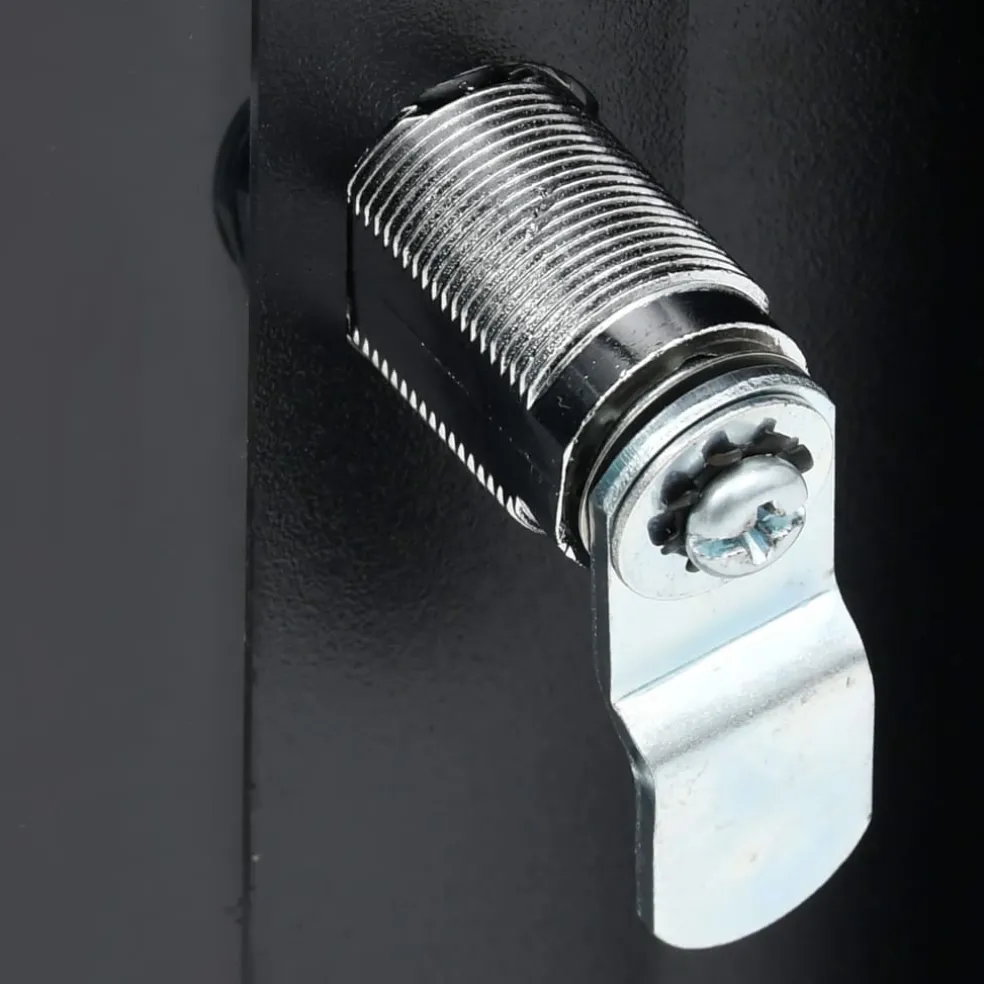 vidaXL Netwerkkast voor aan de muur 9U 19" IP20 600x450x510 mm