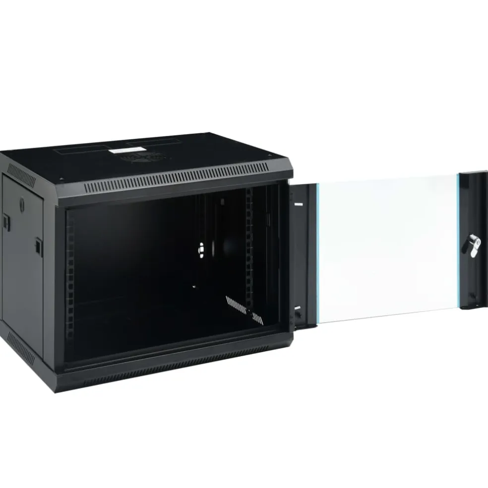 vidaXL Netwerkkast voor aan de muur 9U 19" IP20 600x450x510 mm