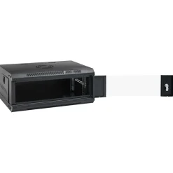 vidaXL Netwerkkast wandgemonteerd 4U 19" IP20 53x40x21 cm