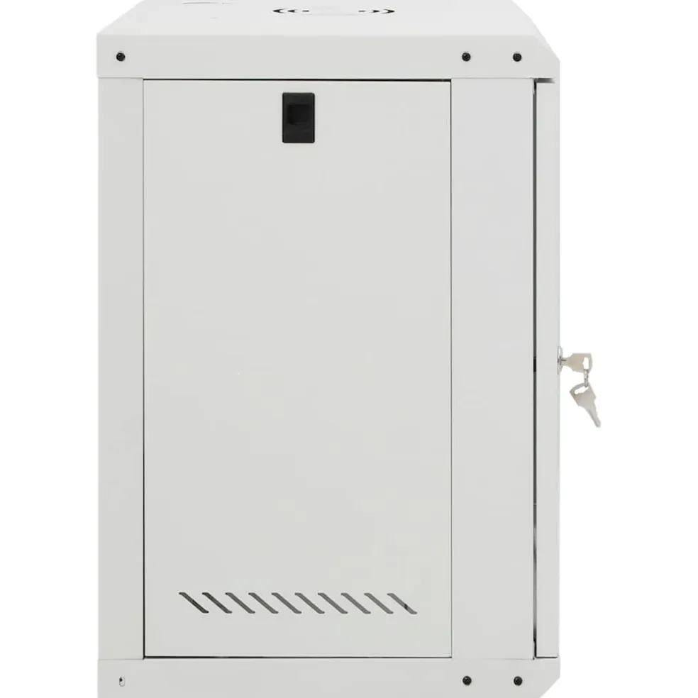 vidaXL Netwerkkast wandgemonteerd 12U 19" IP20 53x40x60 cm