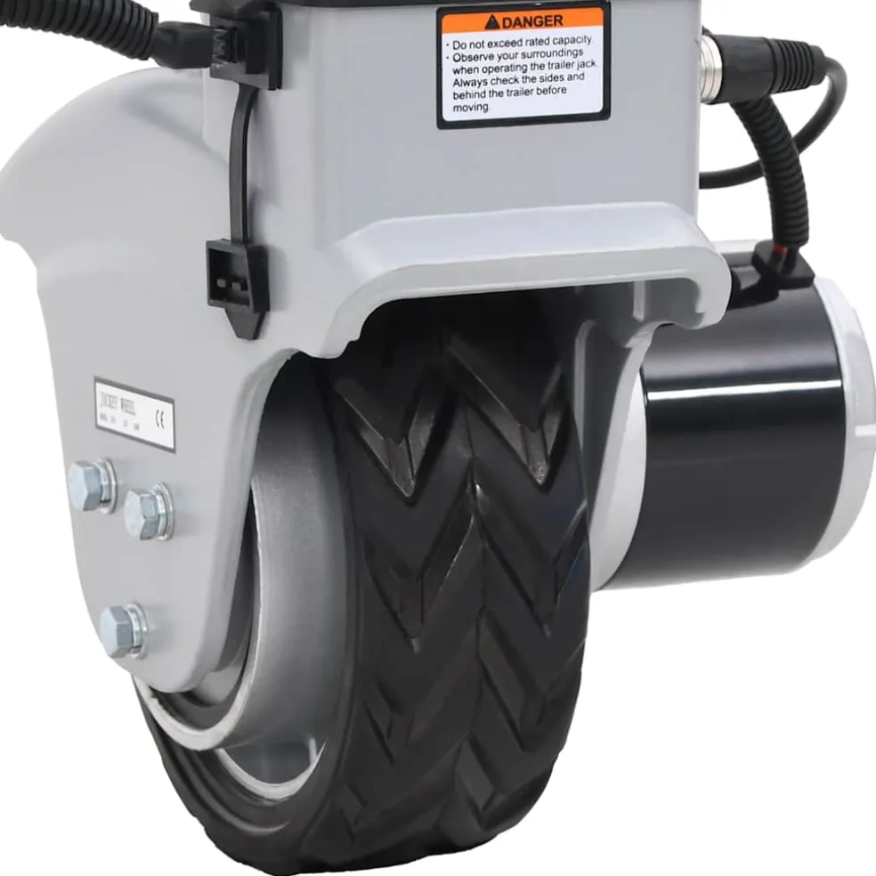 vidaXL Neuswiel gemotoriseerd 12 V 350 W aluminium