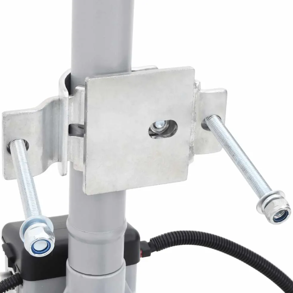 vidaXL Neuswiel gemotoriseerd 12 V 350 W aluminium