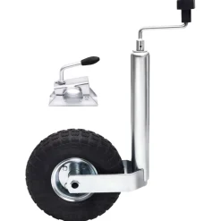 vidaXL Neuswiel met splitklem 48 mm gegalvaniseerd staal