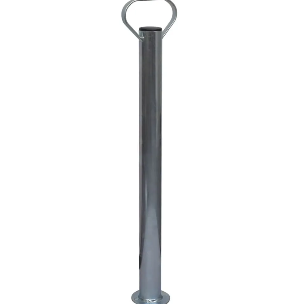 vidaXL Neuswiel met 2 staanders en 2 spanklemmen 60 mm