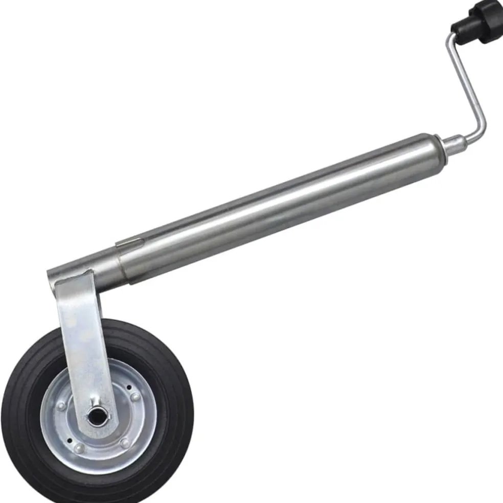 vidaXL Neuswiel met 2 steunbuizen en 3 klemmen 48 mm