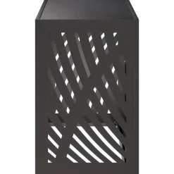 vidaXL Omkasting voor airconditioner Zwart 90 x 40 x 60 cm Staal