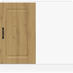 vidaXL Onderkast Kalmar bewerkt hout artisanaal eikenkleur