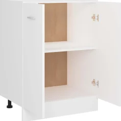 vidaXL Onderkast Lyon 60x46x81,5 cm bewerkt hout wit