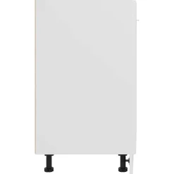 vidaXL Onderkast Lyon 60x46x81,5 cm bewerkt hout wit