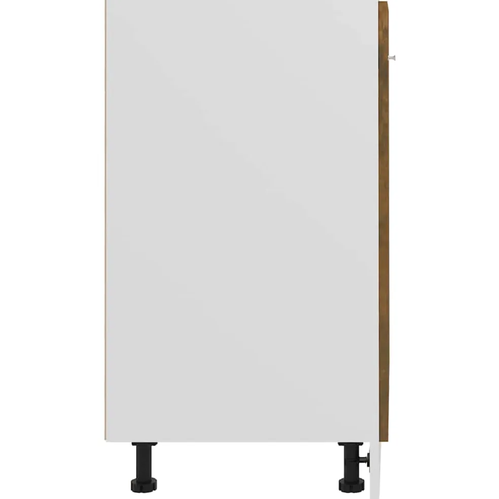 vidaXL Onderkast Lyon 60x46x81,5 cm bewerkt hout gerookt eikenkleurig