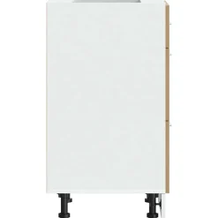 vidaXL Onderkast Lyon 40x46x81,5 cm bewerkt hout artisanaal eikenkleur