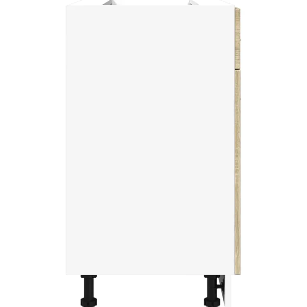 vidaXL Onderkast met lade Lyon 80x46x81,5 cm sonoma eikenkleurig