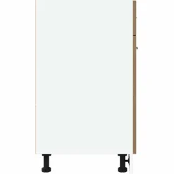 vidaXL Onderkast met lade Lyon 60x46x81,5 cm bewerkt hout artisanaal eiken