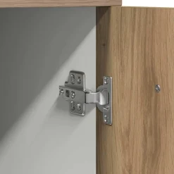 vidaXL Onderkast met lade Lyon 60x46x81,5 cm bewerkt hout artisanaal eiken