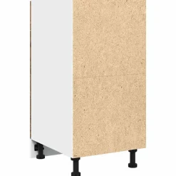 vidaXL Onderkast met lade Lyon 40x46x81,5 cm bewerkt hout oud houtkleurig